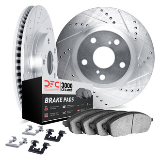 DFC® - PRO-KIT 3000 Drilled and Slotted Brake Kit