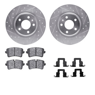 DFC® - PRO-KIT 3000 Drilled and Slotted Brake Kit