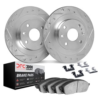 DFC® - PRO-KIT 3000 Drilled and Slotted Front Brake Kit