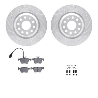 DFC® - PRO-KIT 3000 Drilled and Slotted Brake Kit