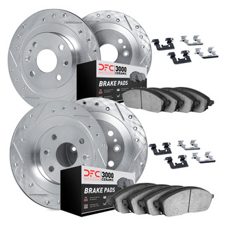 DFC® - PRO-KIT 3000 Drilled and Slotted Brake Kit