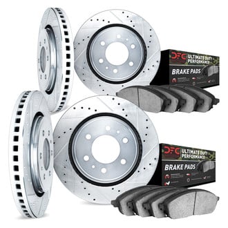 DFC® - Drilled and Slotted Brake Kit with Ultimate Duty Performance Brake Pads