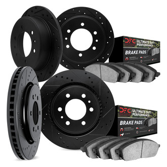 DFC® - Drilled and Slotted Brake Kit with Ultimate Duty Performance Brake Pads