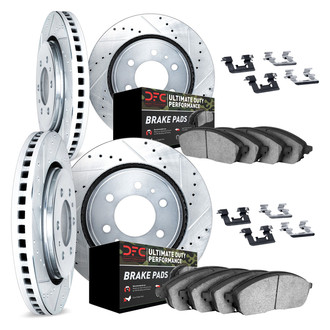 DFC® - Drilled and Slotted Brake Kit with Ultimate Duty Performance Brake Pads