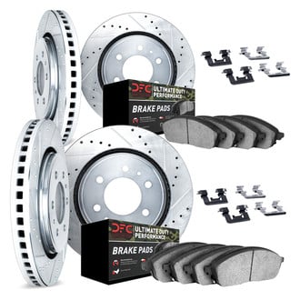 DFC® - Drilled and Slotted Brake Kit with Ultimate Duty Performance Brake Pads