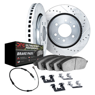 DFC® - Drilled and Slotted Front Brake Kit with Ultimate Duty Performance Brake Pads