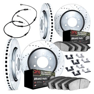 DFC® - Drilled and Slotted Brake Kit with Ultimate Duty Performance Brake Pads
