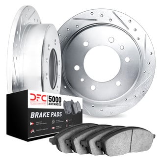 DFC® - PRO-KIT 5000 Drilled and Slotted Rear Brake Kit