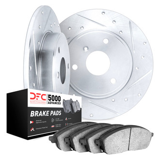 DFC® - PRO-KIT 5000 Drilled and Slotted Front Brake Kit