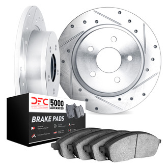 DFC® - PRO-KIT 5000 Drilled and Slotted Brake Kit