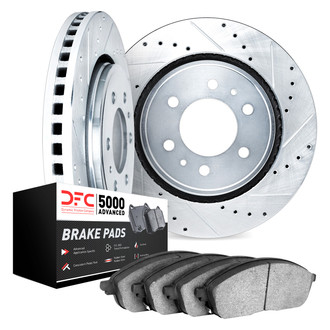 DFC® - PRO-KIT 5000 Drilled and Slotted Brake Kit