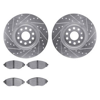 DFC® - PRO-KIT 5000 Drilled and Slotted Front Brake Kit