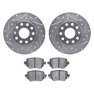 DFC® - PRO-KIT 5000 Drilled and Slotted Rear Brake Kit