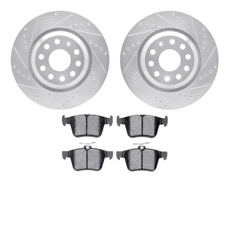 DFC® - PRO-KIT 5000 Drilled and Slotted Brake Kit