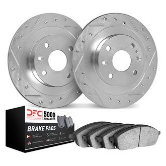 DFC® - PRO-KIT 5000 Drilled and Slotted Brake Kit