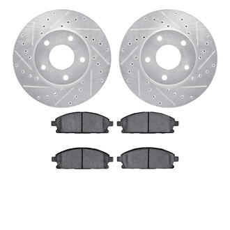 DFC® - PRO-KIT 5000 Drilled and Slotted Front Brake Kit