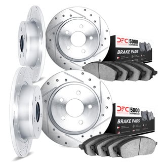 DFC® - PRO-KIT 5000 Drilled and Slotted Front and Rear Brake Kit
