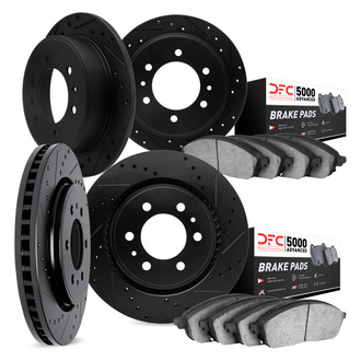 DFC® - PRO-KIT 5000 Drilled and Slotted Brake Kit