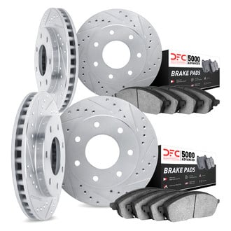 DFC® - PRO-KIT 5000 Drilled and Slotted Front and Rear Brake Kit