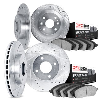 DFC® - PRO-KIT 5000 Drilled and Slotted Brake Kit