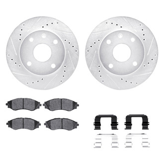 DFC® - PRO-KIT 5000+ Drilled and Slotted Front Brake Kit