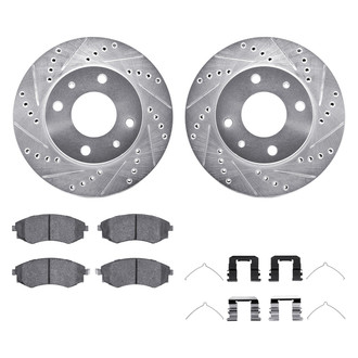 DFC® - PRO-KIT 5000+ Drilled and Slotted Front Brake Kit