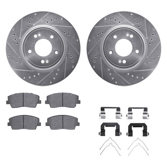 DFC® - PRO-KIT 5000+ Drilled and Slotted Front Brake Kit