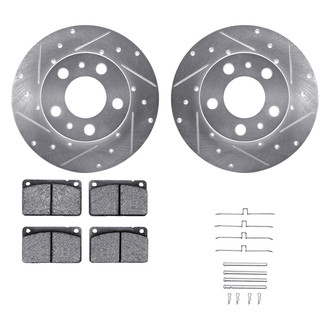 DFC® - PRO-KIT 5000+ Drilled and Slotted Front Brake Kit