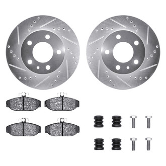 DFC® - PRO-KIT 5000+ Drilled and Slotted Front Brake Kit