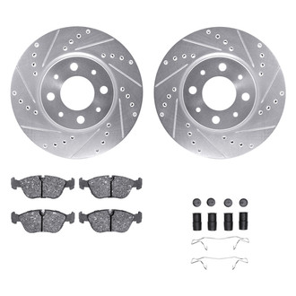 DFC® - PRO-KIT 5000+ Drilled and Slotted Front Brake Kit