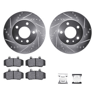 DFC® - PRO-KIT 5000+ Drilled and Slotted Front Brake Kit