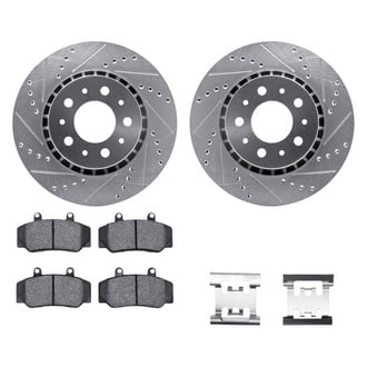 DFC® - PRO-KIT 5000+ Drilled and Slotted Front Brake Kit