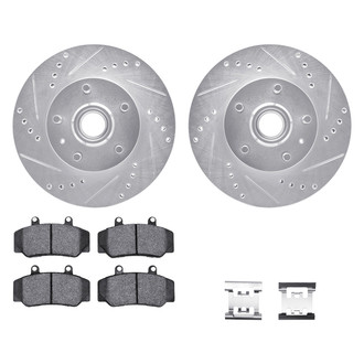 DFC® - PRO-KIT 5000+ Drilled and Slotted Front Brake Kit