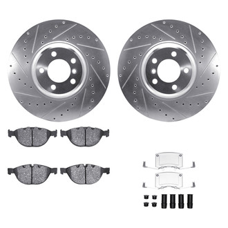 DFC® - PRO-KIT 5000+ Drilled and Slotted Front Brake Kit