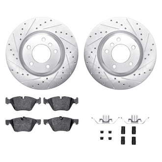 DFC® - PRO-KIT 5000+ Drilled and Slotted Front Brake Kit