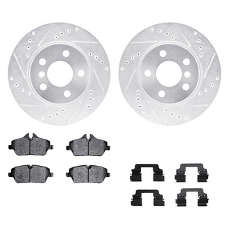 DFC® - PRO-KIT 5000+ Drilled and Slotted Front Brake Kit