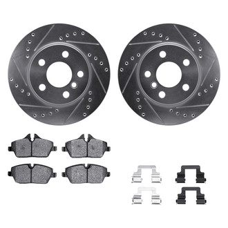 DFC® - PRO-KIT 5000+ Drilled and Slotted Front Brake Kit