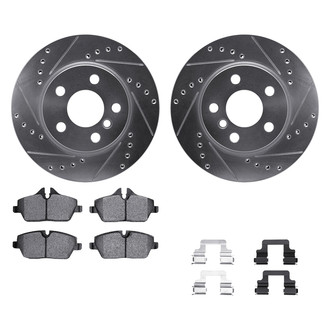 DFC® - PRO-KIT 5000+ Drilled and Slotted Front Brake Kit