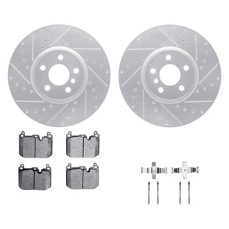 DFC® - PRO-KIT 5000+ Drilled and Slotted Front Brake Kit