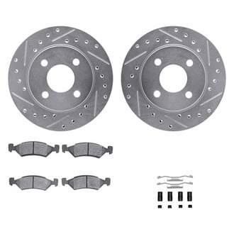 DFC® - PRO-KIT 5000+ Drilled and Slotted Front Brake Kit