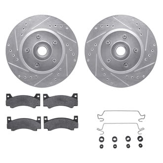 DFC® - PRO-KIT 5000+ Drilled and Slotted Front Brake Kit