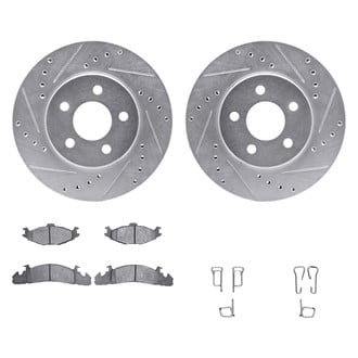 DFC® - PRO-KIT 5000+ Drilled and Slotted Front Brake Kit