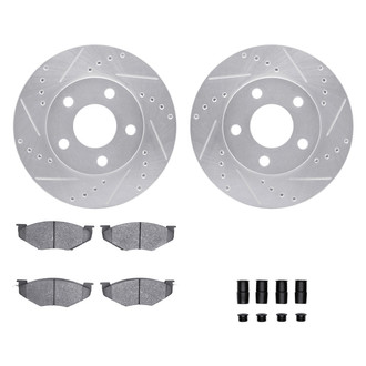 DFC® - PRO-KIT 5000+ Drilled and Slotted Front Brake Kit