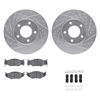 DFC® - PRO-KIT 5000+ Drilled and Slotted Front Brake Kit