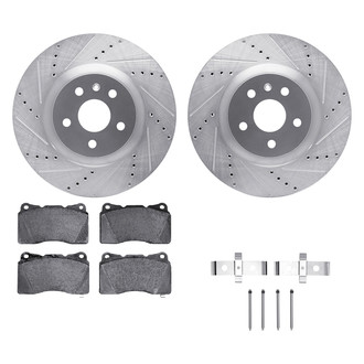 DFC® - PRO-KIT 5000+ Drilled and Slotted Front Brake Kit