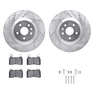 DFC® - PRO-KIT 5000+ Drilled and Slotted Front Brake Kit