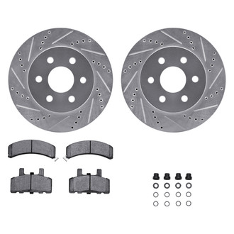 DFC® - PRO-KIT 5000+ Drilled and Slotted Front Brake Kit