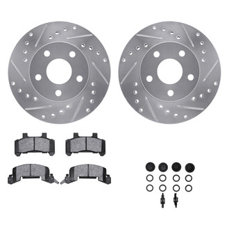 DFC® - PRO-KIT 5000+ Drilled and Slotted Front Brake Kit