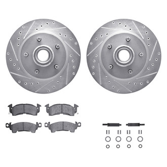 DFC® - PRO-KIT 5000+ Drilled and Slotted Front Brake Kit