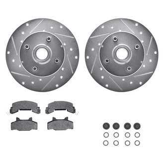 DFC® - PRO-KIT 5000+ Drilled and Slotted Front Brake Kit
